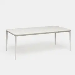 MILK - MESA DE COMEDOR TERRAZA FIX BEIGE