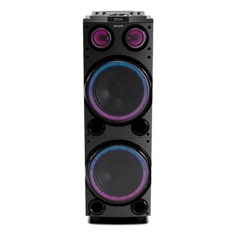 AIWA - Parlante Karaoke Bluetooth Radio Fm Aiwa 50w X2 Aw-poc14