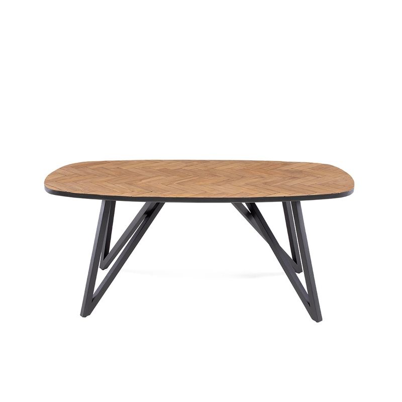 THE POPULAR DESIGN - MESA DE COMEDOR KOTA M SEMI BURNT