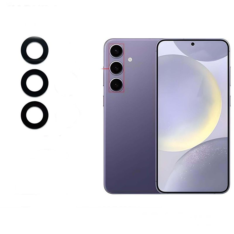 GENERICO - Repuesto Vidrios Cámara Trasera Para Samsung S24 Plus