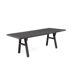THE POPULAR DESIGN - MESA DE COMEDOR AMIRA XL SMOOTH BURNT