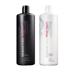 SEBASTIAN - Pack Shampoo y Acondicionador Penetrait 1LT.-