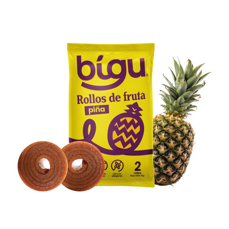 BIGU - ROLLO PIÑA DESHIDRATADA 25g