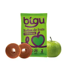 BIGU - ROLLO MANZANA DESHIDRATADA 25g
