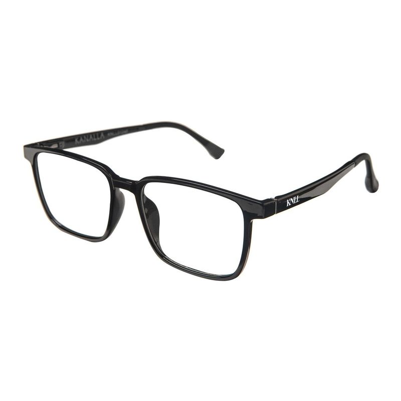 KANALLA - Marco optico + Clip On sol polarizado mod Precis Negro Brillante
