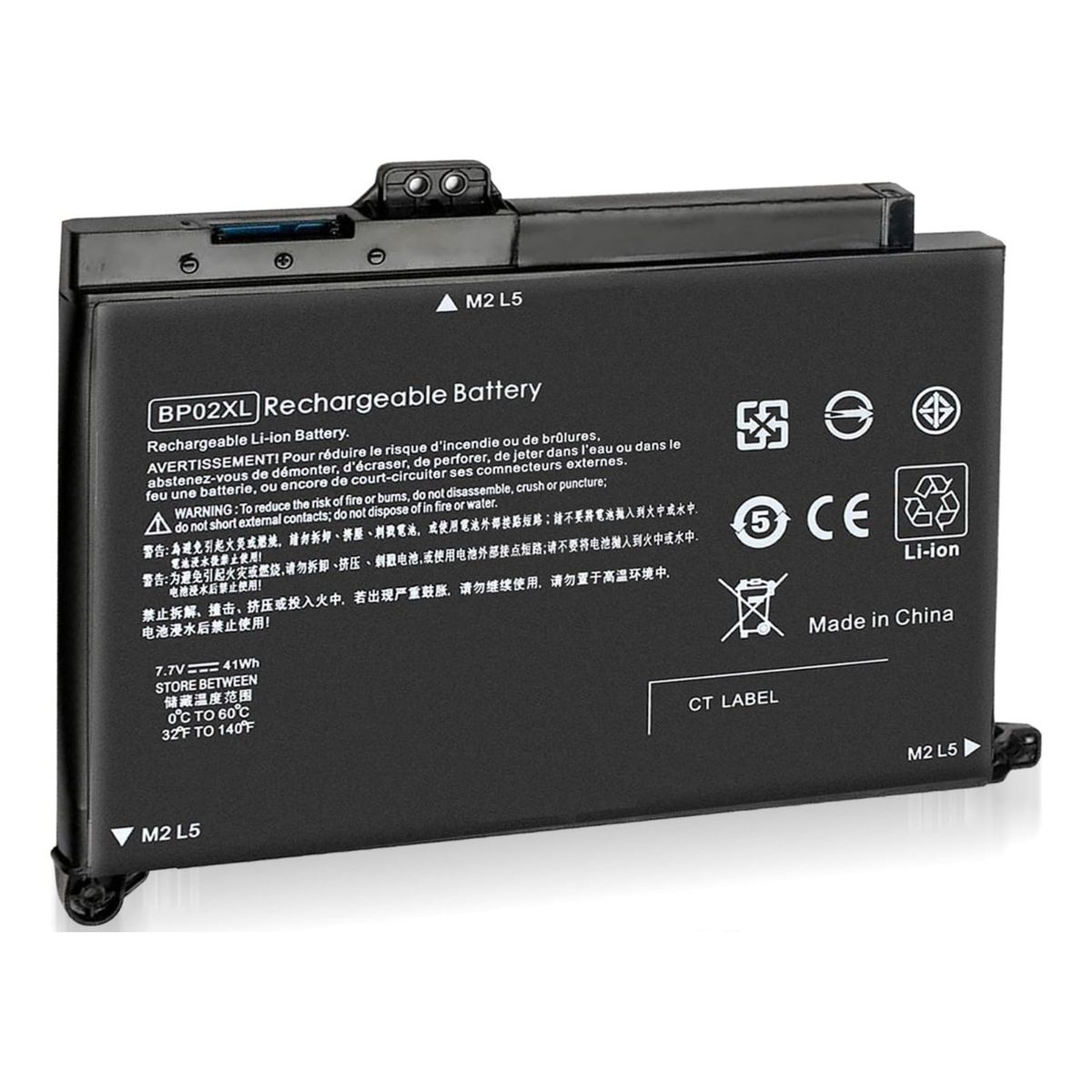 GENERICO - Bateria Bp02xl Para Hp Pavilion 15-au010wm 15-au150 Series