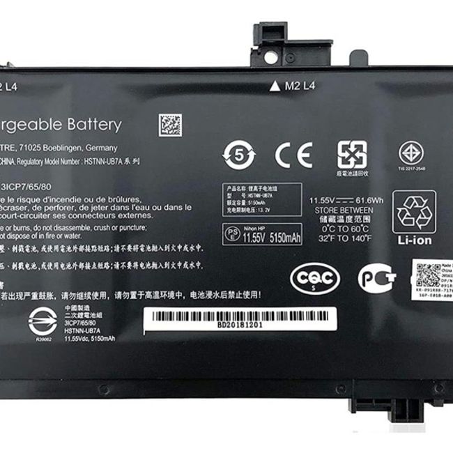 GENERICO - Bateria te03xl Para Hp Omen 15-ax000 Pavilion 15-bc Series