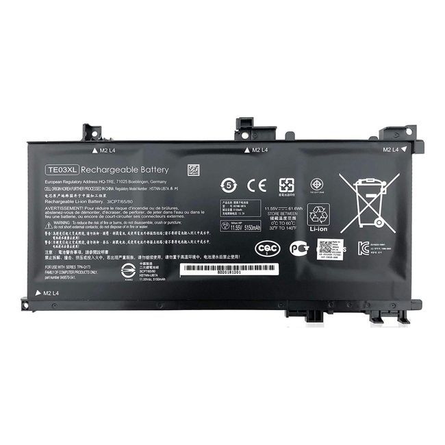 GENERICO - Bateria te03xl Para Hp Omen 15-ax000 Pavilion 15-bc Series