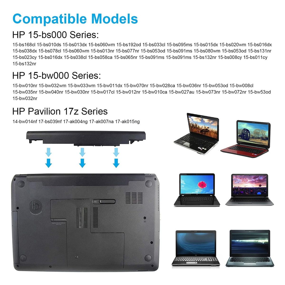 GENERICO - Bateria Jc03 Jc04 Para Hp 240 G6 245 G6 250 G6 255 G6 Series