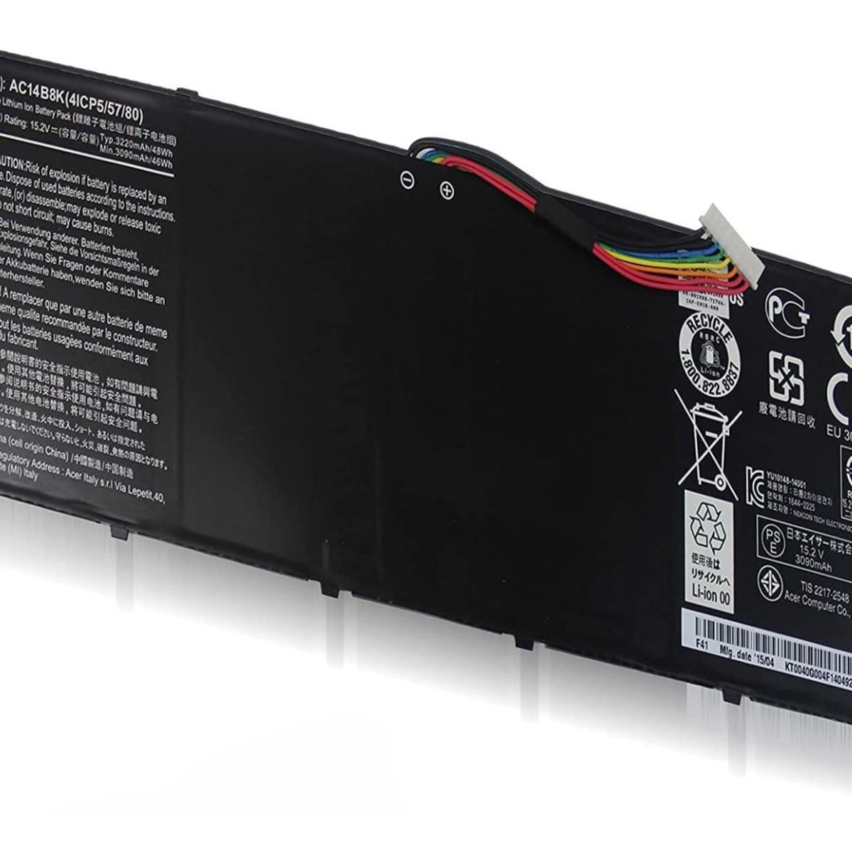 GENERICO - Batería ac14b8k Para Acer Aspire R5-371t-c4xt Series