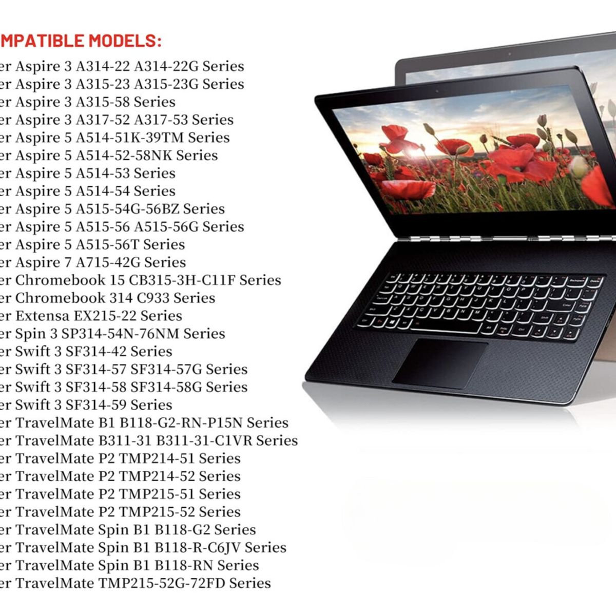 GENERICO - Batería Ac14b18j Para Acer Aspire 3 A314-22 A315-23 A315-56