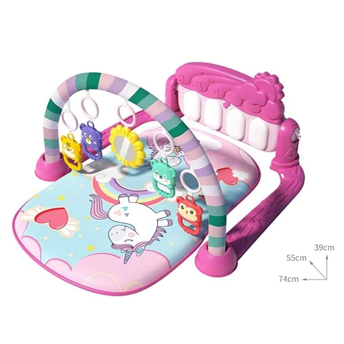 OEM - Alfombra  Gimnasio para Bebés con Protección Antideslizante