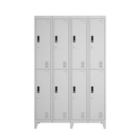 Casillero Metálico 4 Cuerpos y 8 Puertas