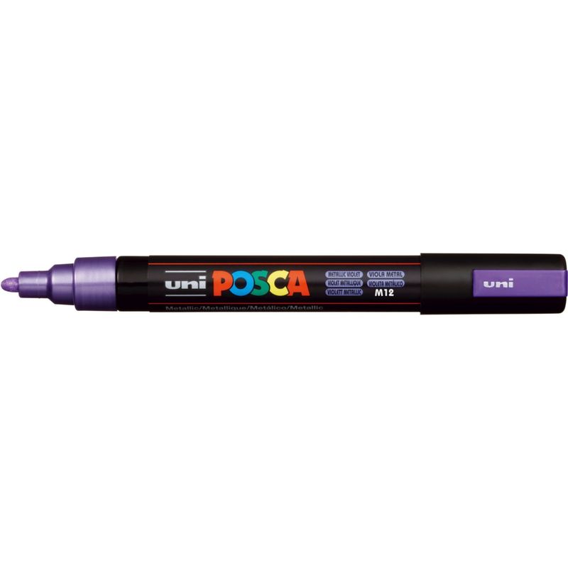 MITSUBISHI - Marcador Acrilico Posca PC-5M Violeta Metalico