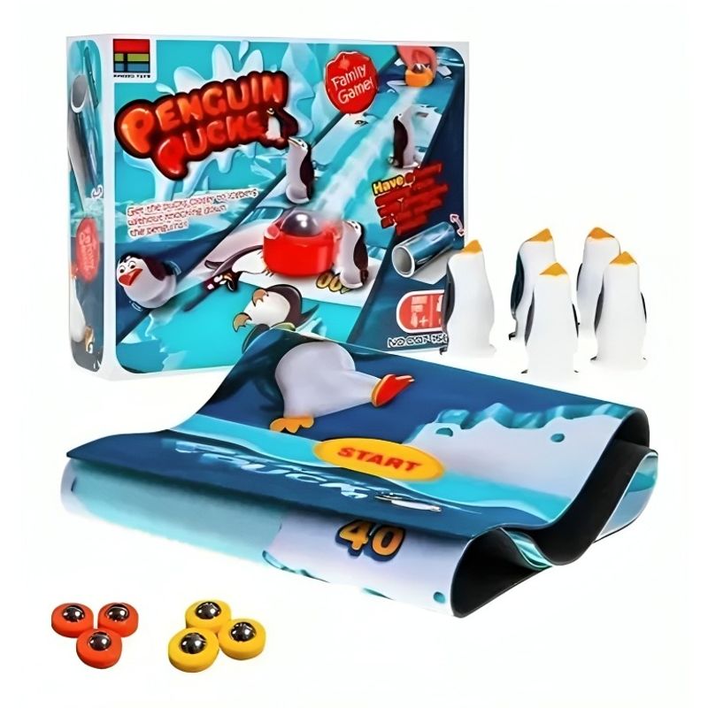 OEM - Juego de Mesa  Pingüino con Desafíos y Pruebas de Habilidad