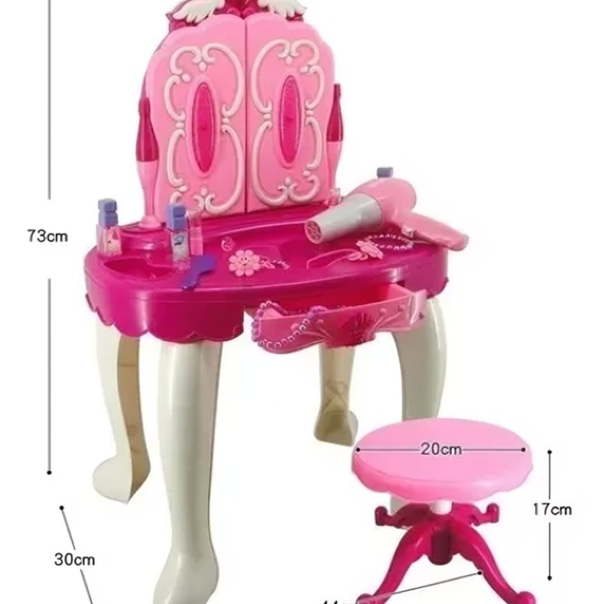 OEM - Set de Belleza con Espejo Mágico y Accesorios de Imitación