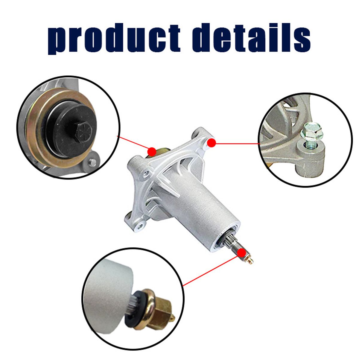 ATURE - Husillo Tractor/ Cortacesped Para Husqvarna 532187292