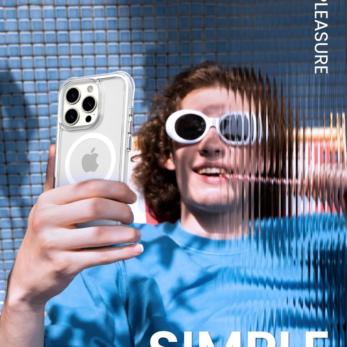 GENERICO - Carcasa Para iPhone 16 Pro  Magnética Compatible Magsafe