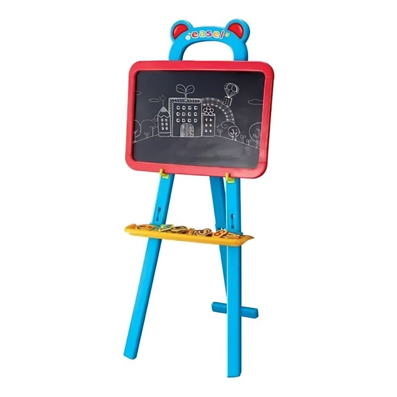 OEM - Pizarra 2 en 1 Infantil con Superficie para Pintar y Dibujar