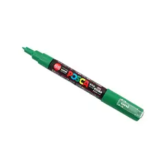 MITSUBISHI - Lapiz Posca Pc-1m Verde Punta Fina 07mm Japones