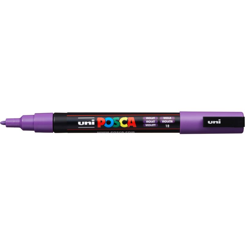 MITSUBISHI - Marcador Acrilico Posca PC-3M Violeta