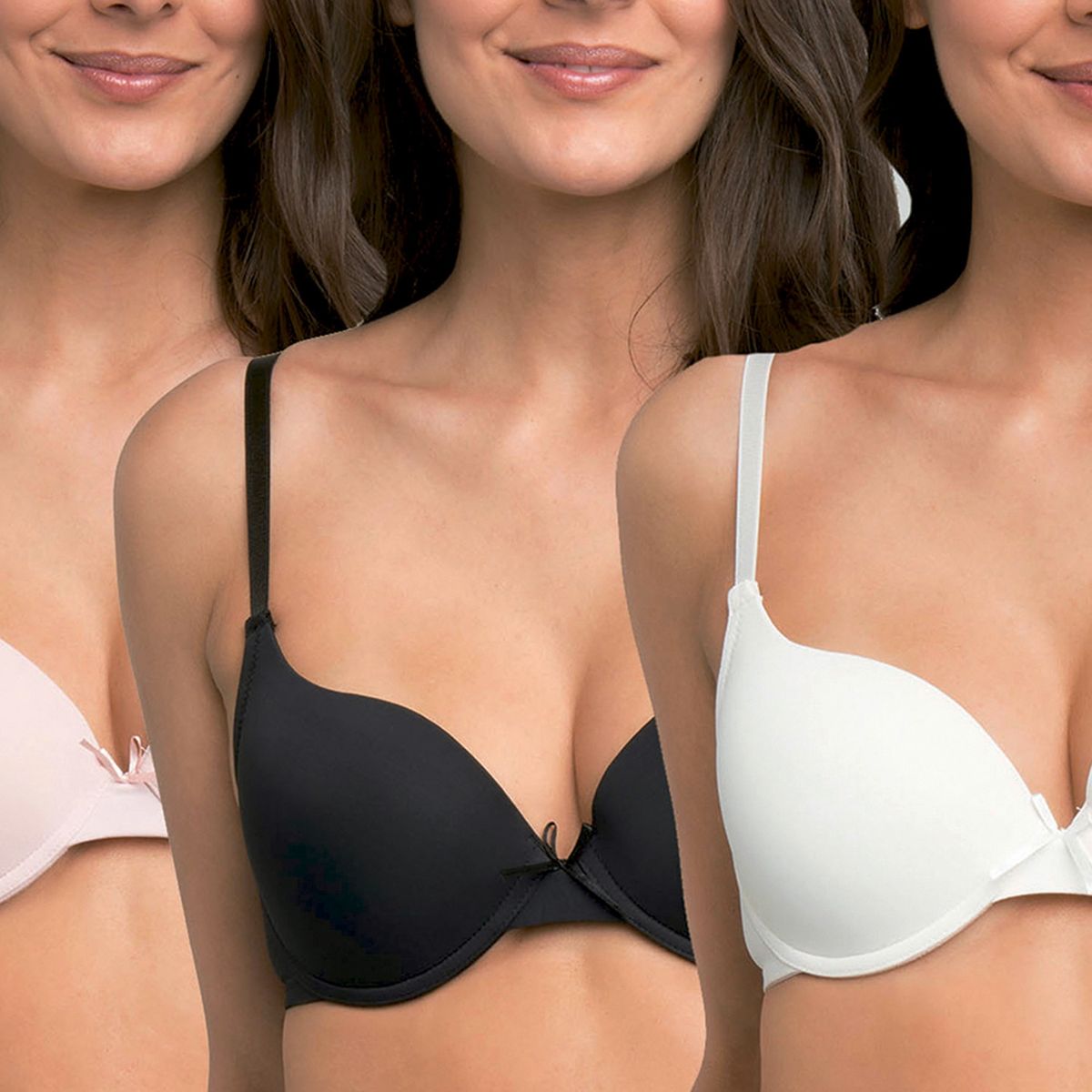 INTIME - Pack De 3 Sostenes Mujer Intime