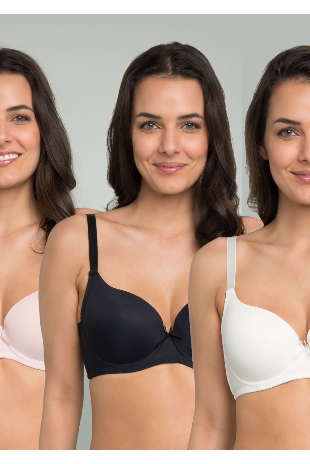 INTIME - Pack De 3 Sostenes Mujer Intime