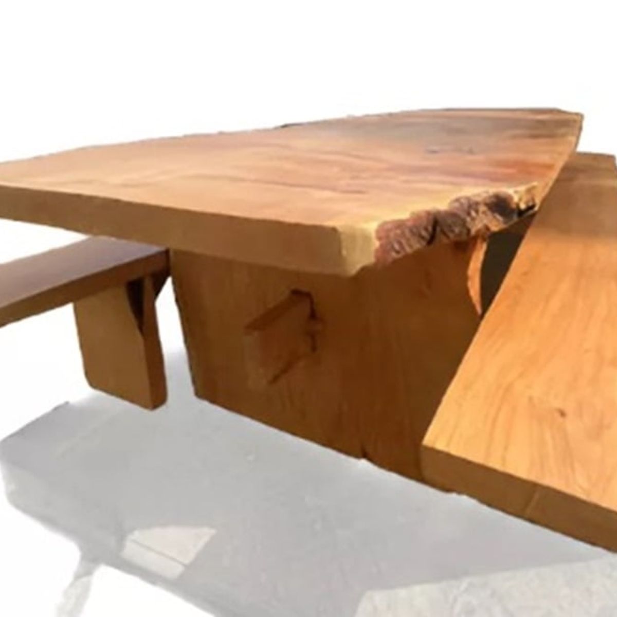 BOSQUE SUR SPA - Mesa de Terraza Rústica Madera 100% Ciprés Macrocarpa de 180cmX80cm