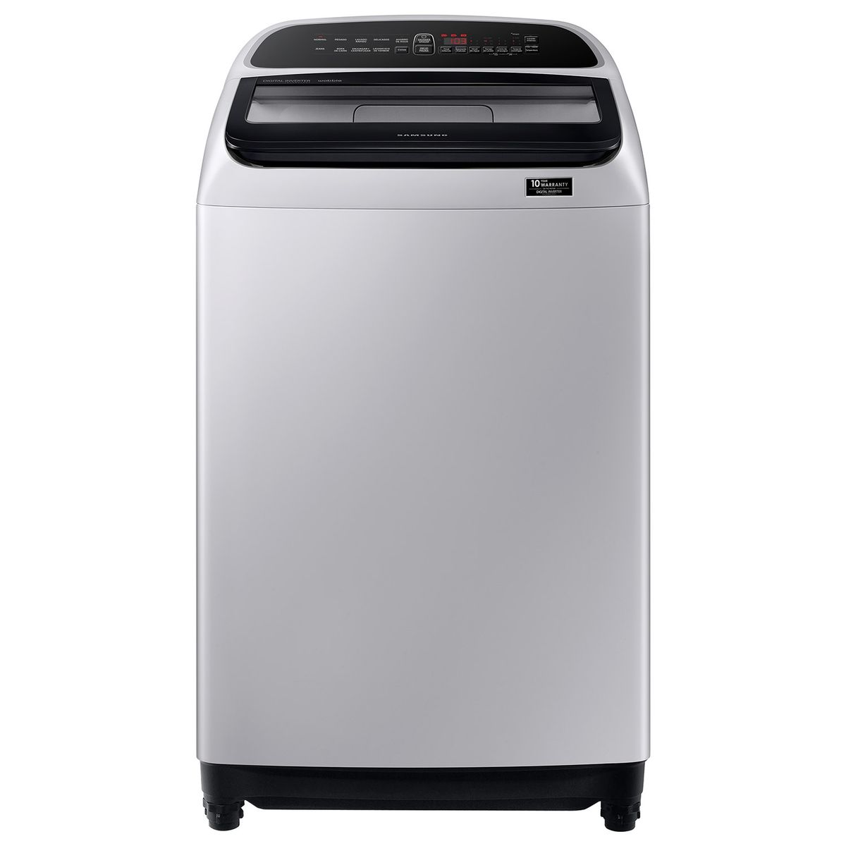 SAMSUNG - Lavadora Automática 13 kg Silver WA13T5260BY/ZS Samsung