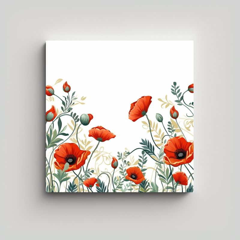 GENERICO - Cuadros Decorativos Canva: Vida En Colores Con 30x30 Cm