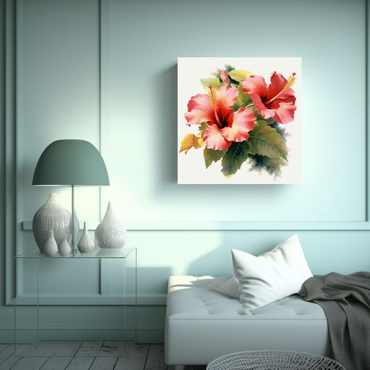 GENERICO - Espectacular Tela En Bastidor Espacio Con 70x70 Cm