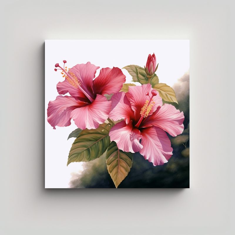 GENERICO - Belleza Natural En Vanguardia: Lienzo De Tela 70x70 Cm