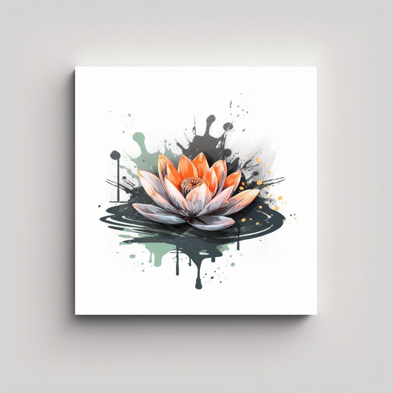 GENERICO - Combinación Vibrante De Imágenes: Diseño De 90x90 Cm