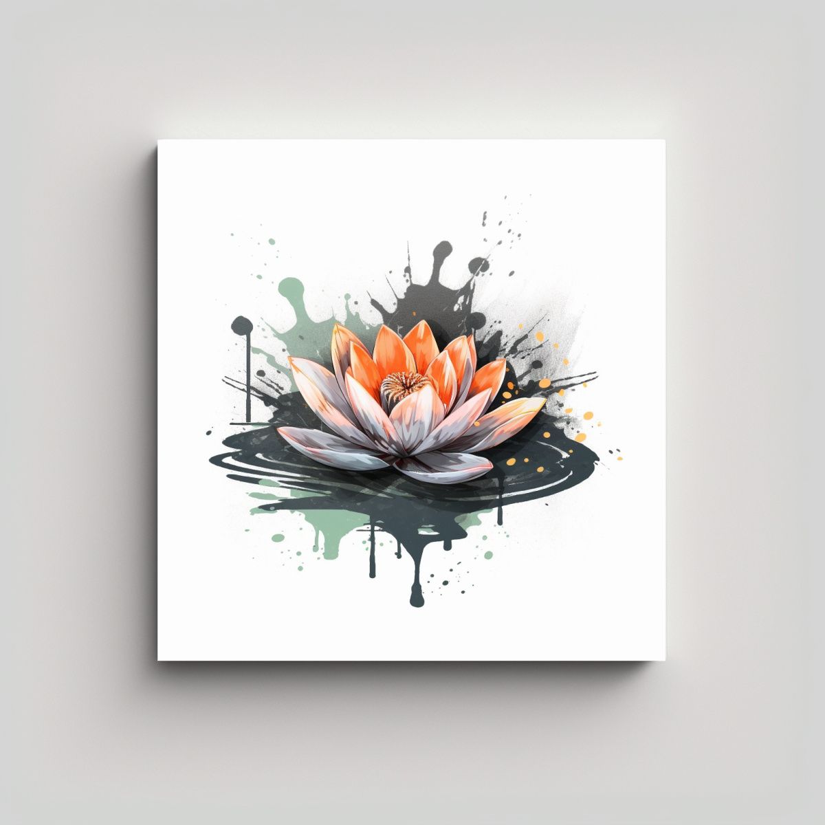 GENERICO - Combinación Vibrante De Imágenes: Diseño De 70x70 Cm