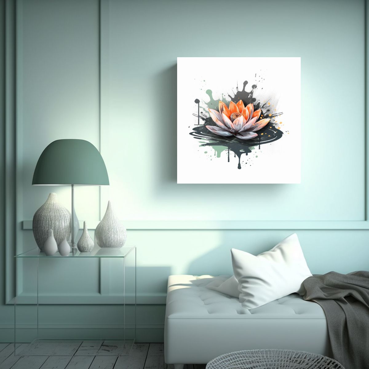 GENERICO - Combinación Vibrante De Imágenes: Diseño De 70x70 Cm