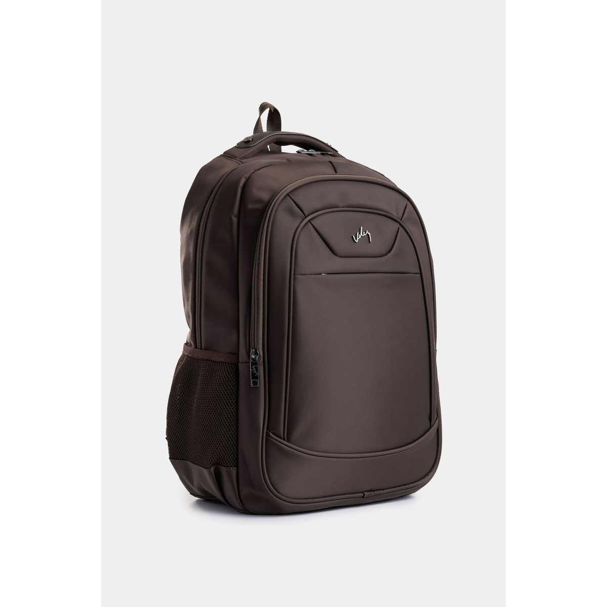 VELEZ - Vélez Mochila Kaiser Lona Y Cuero Hombre Estilo Urbano Cafe