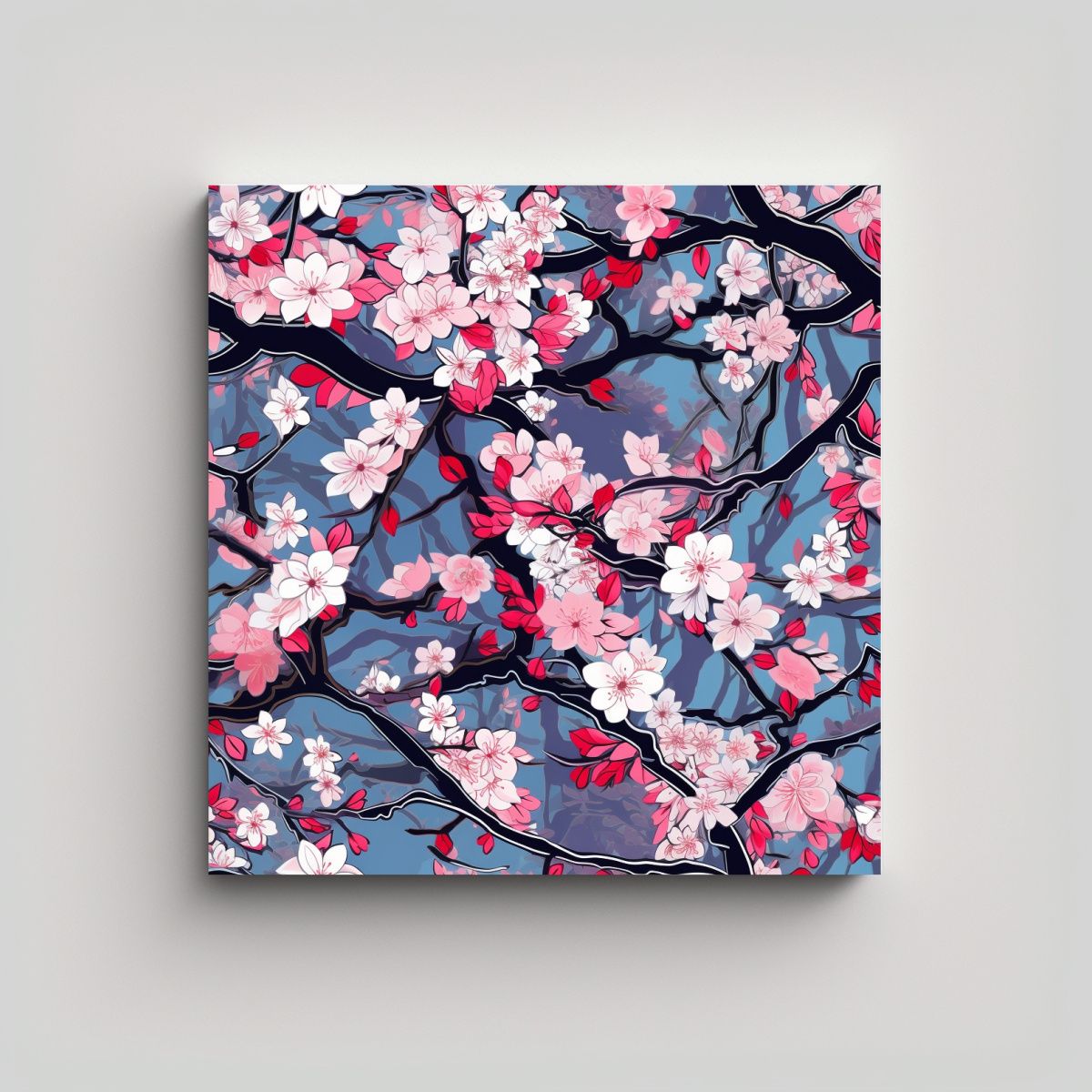 GENERICO - Cuadro Ilustrativo Espectacular Al Estilo Lisa 90x90 Cm