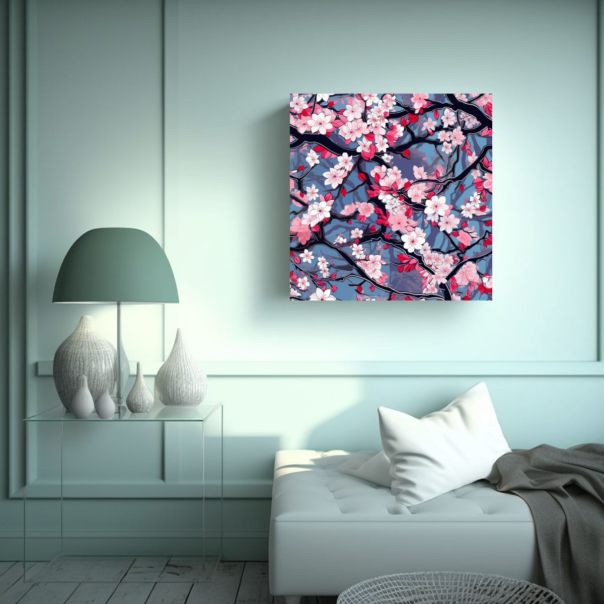 GENERICO - Cuadro Ilustrativo Espectacular Al Estilo Lisa 90x90 Cm