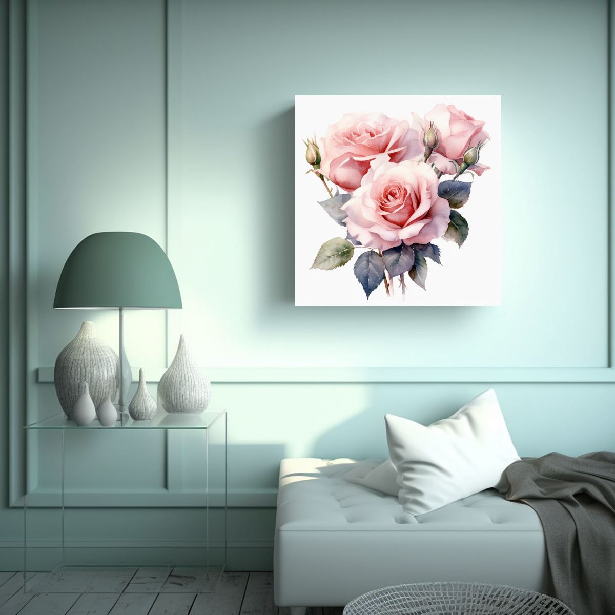 GENERICO - Composición Enigmática De Movimiento Con 80x80 Cm