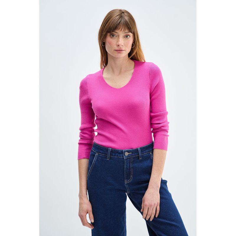 IO - Sweater Fucsia Mujer Io