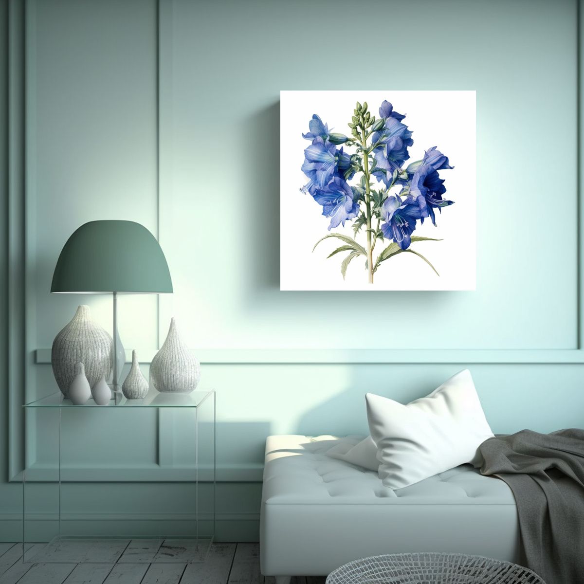 GENERICO - Cuadro Moderno Surrealista Hiperrealista Con 30x30 Cm