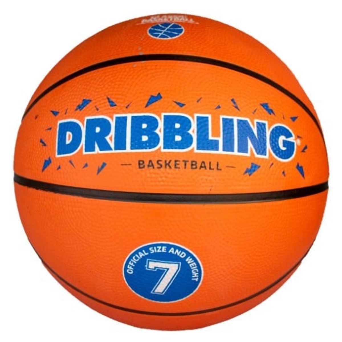 DRB - Balón Básquetbol DRB Goma Naranjo N°7
