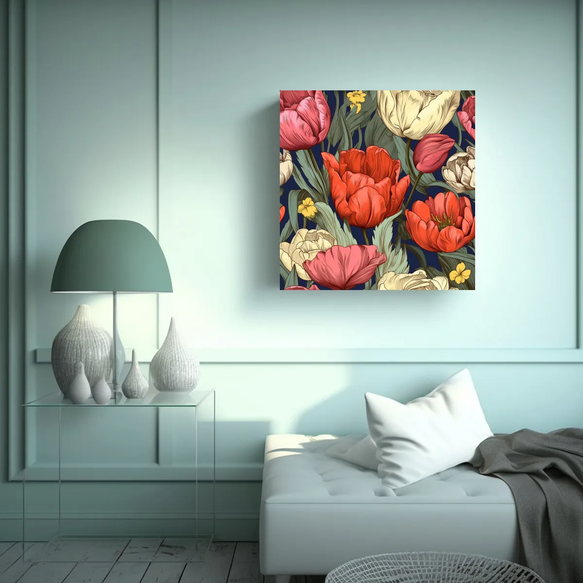 GENERICO - Arte De Pared Chinagorom: Regalo Decorativo Con 50x50 Cm