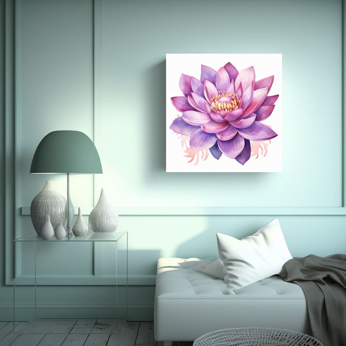 GENERICO - Ilustración Alegre De Arte De Pared: Clipart 30x30 Cm