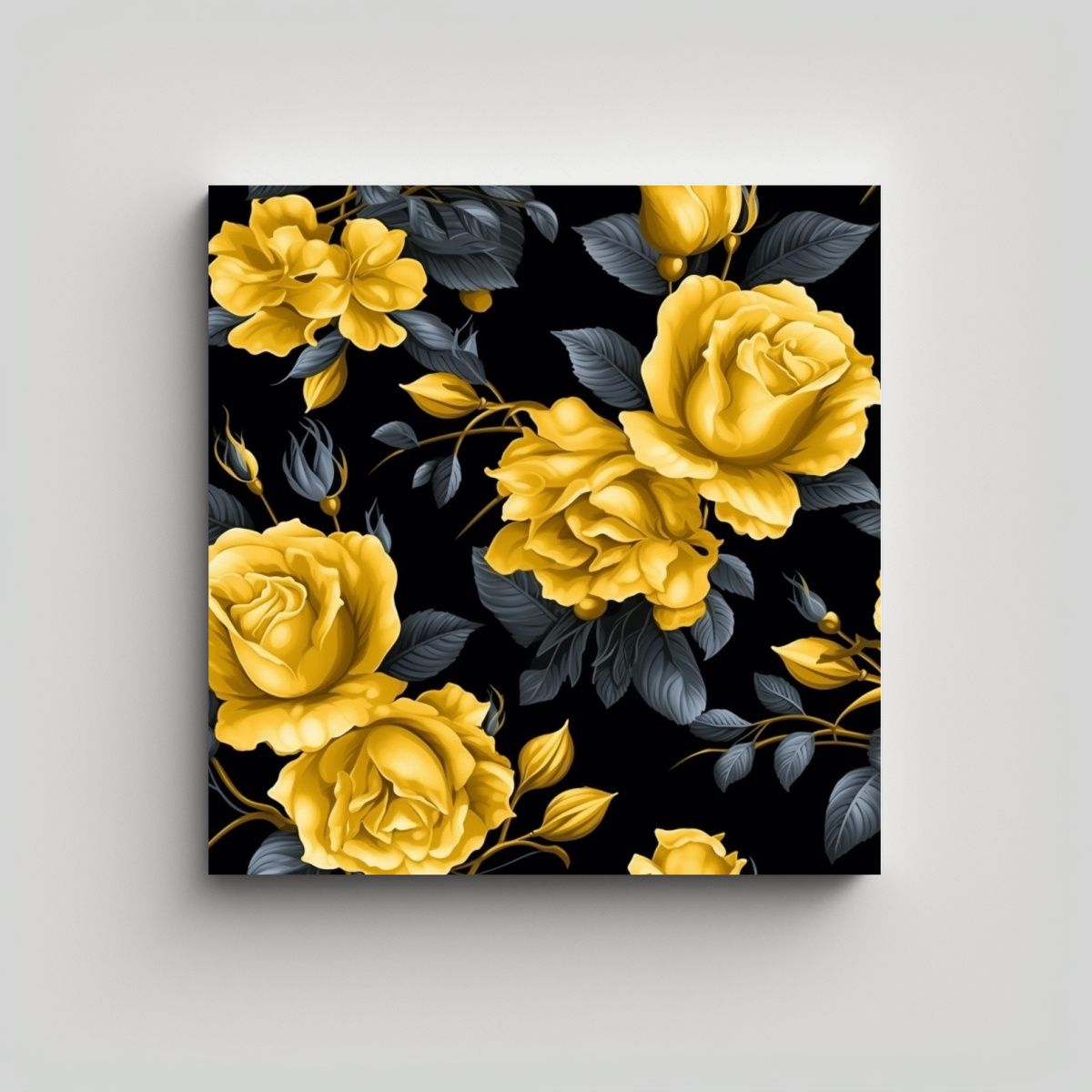 GENERICO - Cuadro Decorativo Alta Calidad: Decay Deerology 40x40 Cm