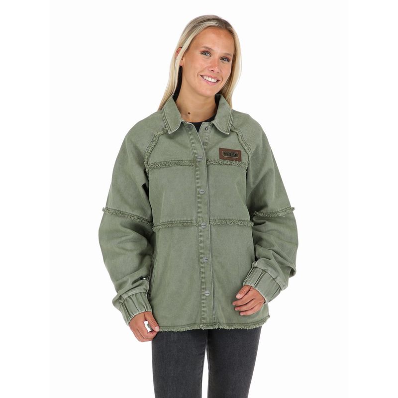 BUFFALO CHILE - Chaqueta Llano Verde Mujer