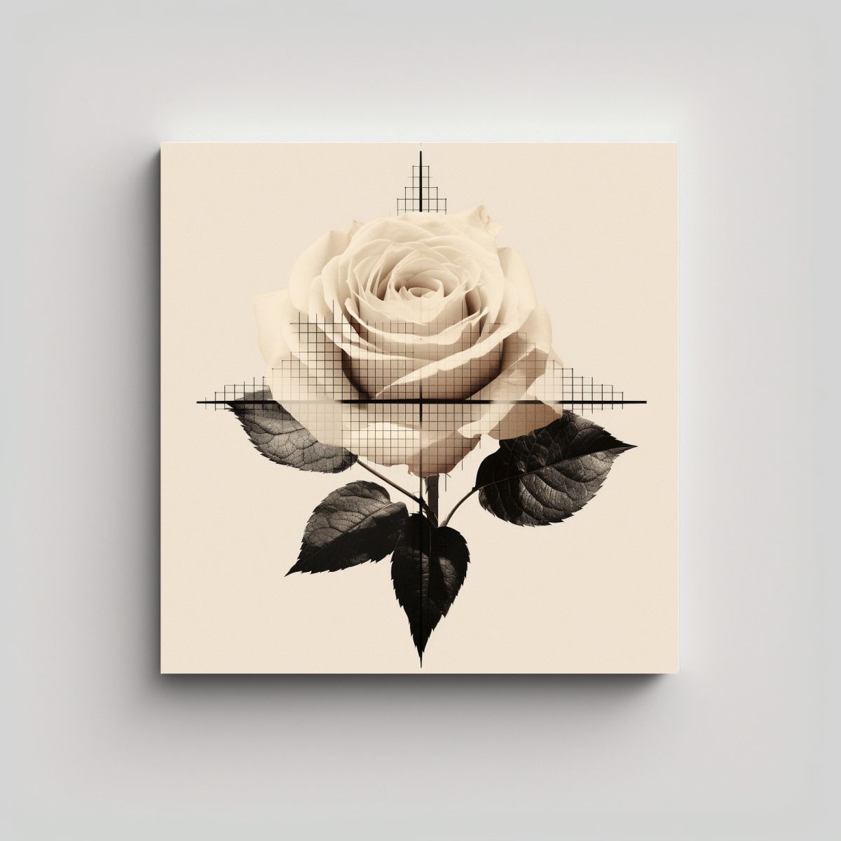 GENERICO - Pintura Decorativa Arte De Pared Colores Símbolo 50x50 Cm