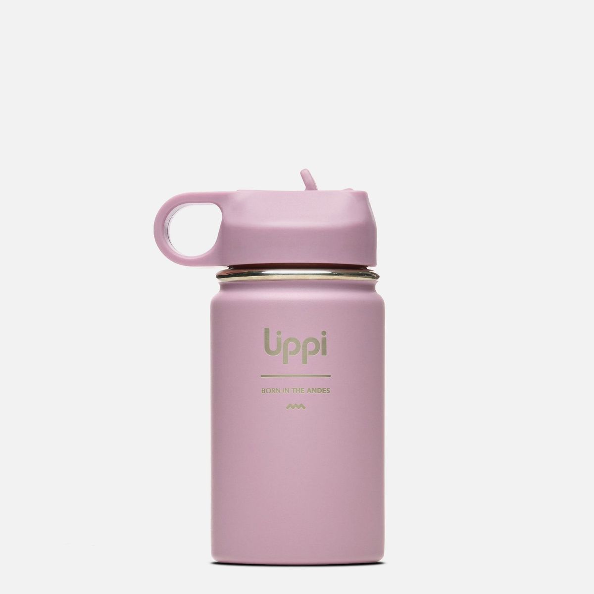LIPPI - Botella Light Steel Sport Kids 350ml Rosa Lippi