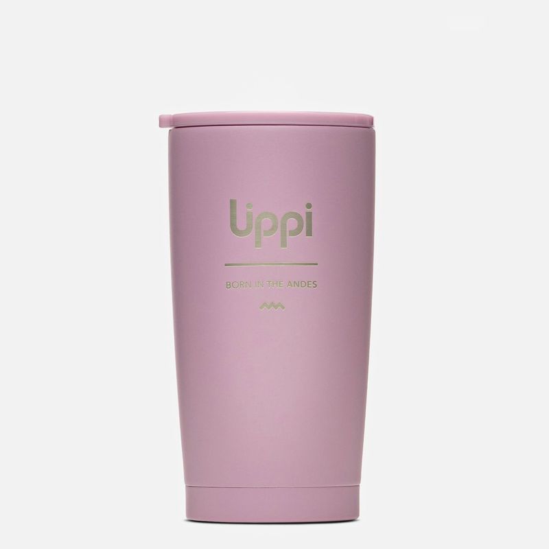 LIPPI - Vaso Light Steel Tumbler 600ml Rosa Oscuro Lippi