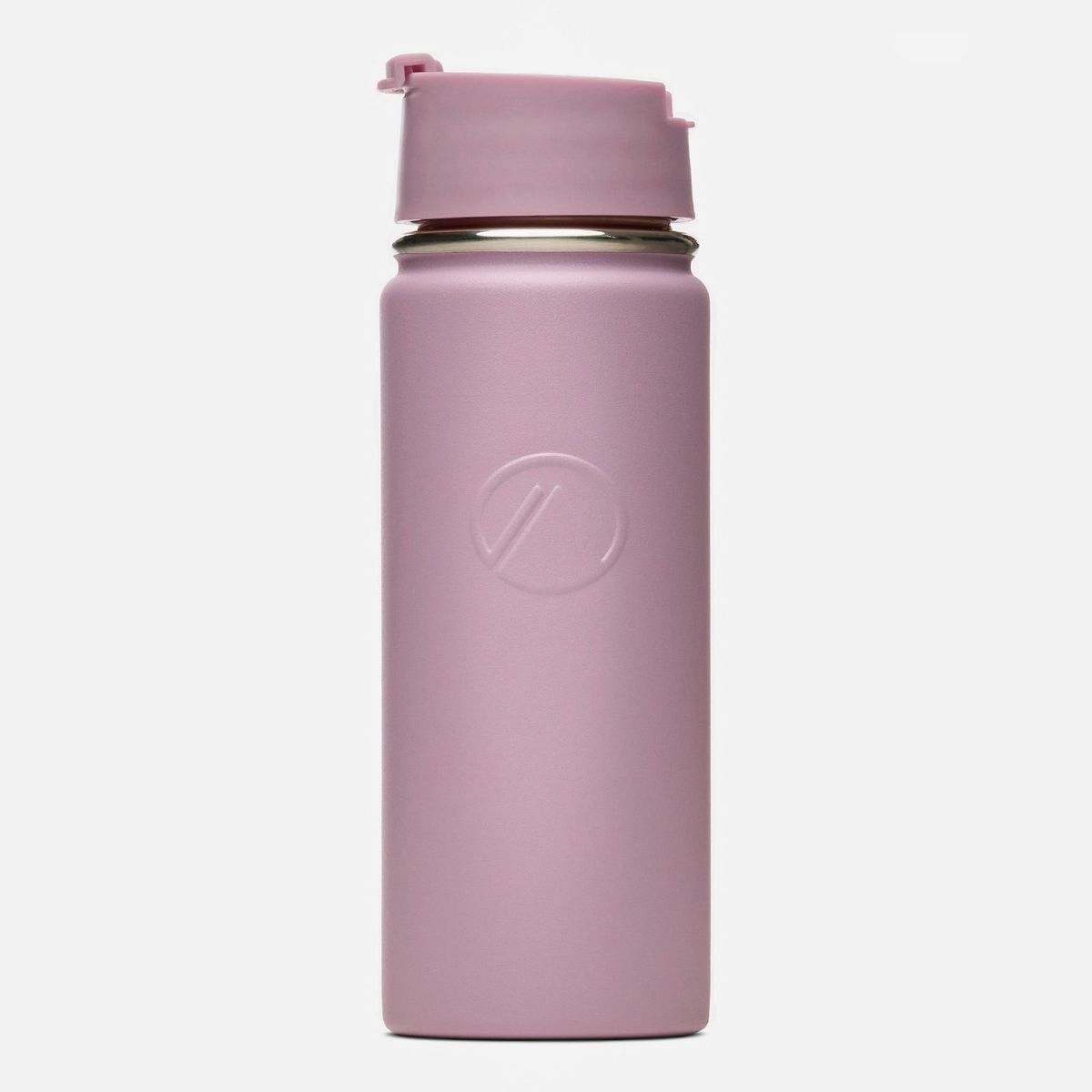 LIPPI - Botella Light Steel Hot Top Bottle 550ml Rosa Oscuro Lippi
